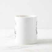 Mug Costume de travail drôle pour chien Pointer Café  (Centre)