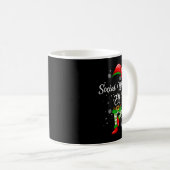 Mug Costume d'elfe travailleur social Drôle Thé cadeau (Devant droit)