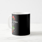 Mug Costume d'elfe travailleur social Drôle Thé cadeau (Devant gauche)