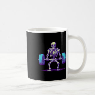 Mug Costume d'entraînement Halloween Funny Deadlift Sk