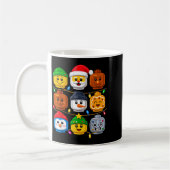 Mug Costume d'équipe de construction de Noël Maître Co (Gauche)