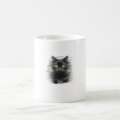 Mug Costume d'Halloween Chat Noir Chat Kitty Éffrayant (Centre)