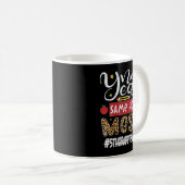 Mug Costume d'Halloween Cool pour femmes cacahuètes Sn (Devant droit)