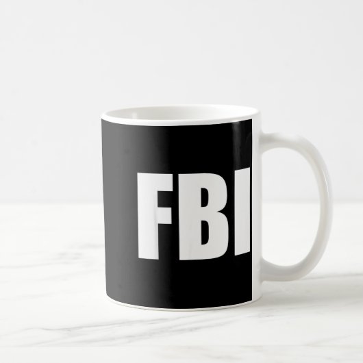Mug Costume d'Halloween drôle d'agent inspecteur répli (Droite)
