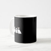 Mug Costume d'Halloween Fantôme français de Bulldog (Devant gauche)