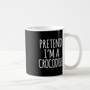 Mug Costume D'Halloween Fun Lazy - Prétendre Que Je Su