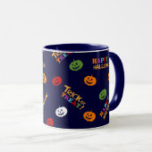 Mug Costume d'Halloween garçon fête d'anniversaire (Devant droit)