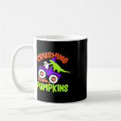 Mug Costume d'Halloween pâle Citrouille (Gauche)