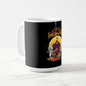Mug Costume d'Halloween pour iguana Citrouille Amateur (Devant gauche)