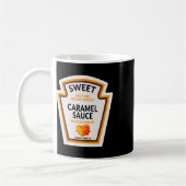 Mug Costume d'Halloween Sauce Caramel 2024 Famille drô (Gauche)