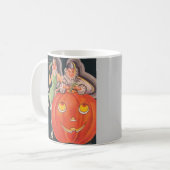 Mug Costume d'Halloween vintage (Devant gauche)