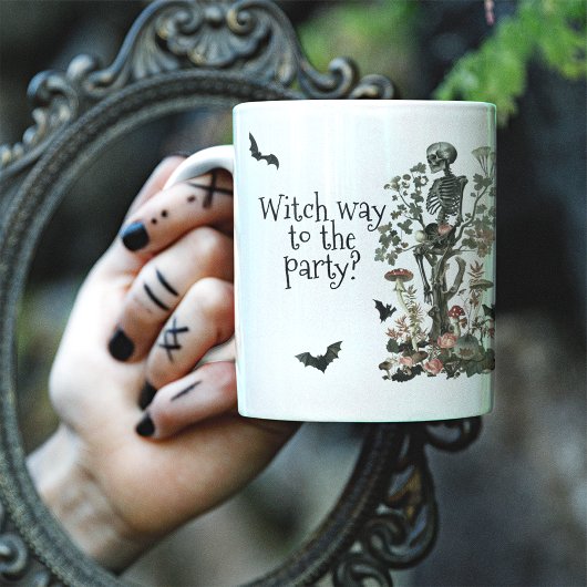 Mug Costume et cocktail de la forêt hantée d'Halloween