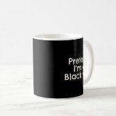 Mug Costume Facile de Chat Noir pour Halloween (Devant droit)