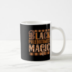 Mug Costume noir phlébotomiste fier Mois de l'histoire