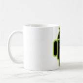 Mug Costume vers le haut de vert androïde (Gauche)