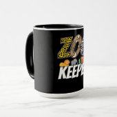 Mug Costume Zookeeper African Savanna Zoo Lover Cadeau (Devant gauche)