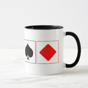 Mug Costumes de carte de jeu