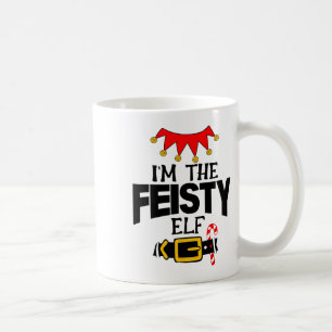 Mug Costumes d'elfe fougueux amusants Famille de Noël