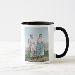Mug Costumes des Indiens de Michouacan