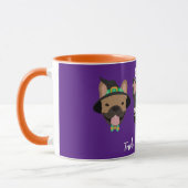 Mug Costumes d'Halloween pour chien de taureau françai (Gauche)