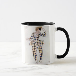 Mug Costumez la conception pour le harlequin, de la
