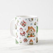 Mug Cosy Christmas Tree Gingerbread Maison Santa Claus (Devant gauche)