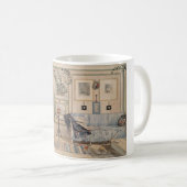Mug Cosy Corner (par Carl Larsson) (Devant droit)