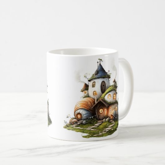 Mug Cosy Cottages Coquillages Snail (Devant droit)