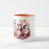Mug Cosy Ferret Tea Time (Centre)
