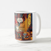 Mug Cosy gnome faisant son gnome (Devant droit)