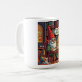 Mug Cosy gnome faisant son gnome (Devant gauche)