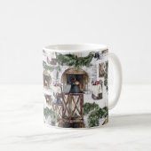 Mug Cosy hiver Noël aquarelle Motif (Devant droit)