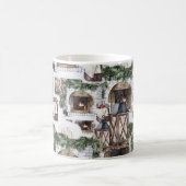 Mug Cosy hiver Noël aquarelle Motif (Centre)