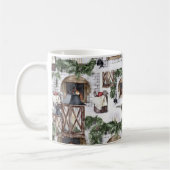 Mug Cosy hiver Noël aquarelle Motif (Gauche)