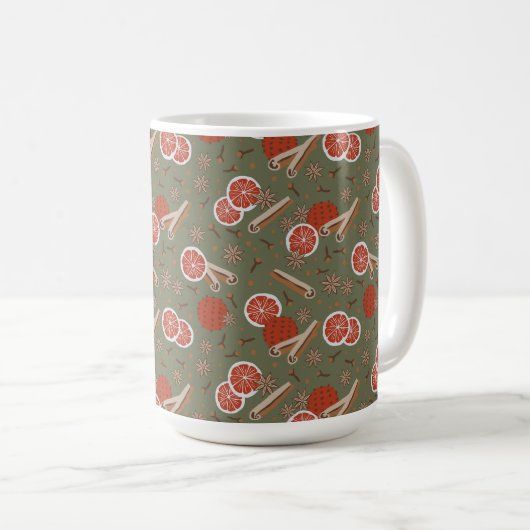 Mug Cosy Noël & épices Pots de vacances (Devant droit)