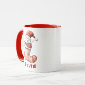 Mug Cosy Snowman de Noël à Stocker (Devant gauche)