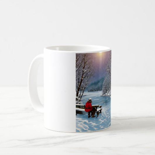 Mug "Cosy Winter Reflections" (Devant gauche)