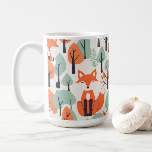 Mug Cosy Woodland Friends Fox5 (Avec donut)