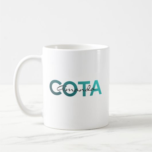 Mug COTA Personalized Name (Gauche)