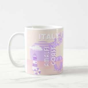 Mug Côte amalfitaine, Art de voyage, Voyage élégant, P
