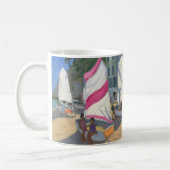Mug Côte Brava 1999 de voiliers (Gauche)