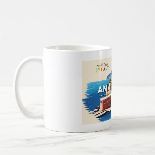 Mug Côte d'Amalfi 1 (Gauche)