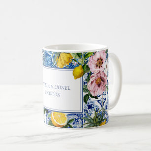 Mug Côte d'Amalfi Carreaux de citron Italie   Votre no