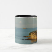 Mug Côte d'Antiguan Beau paysage marin de l'île (Centre)