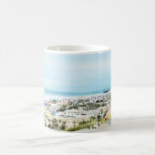 Mug Côte de Galveston, plage et vue sur la ville (Centre)