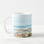 Mug Côte de Galveston, plage et vue sur la ville (Gauche)