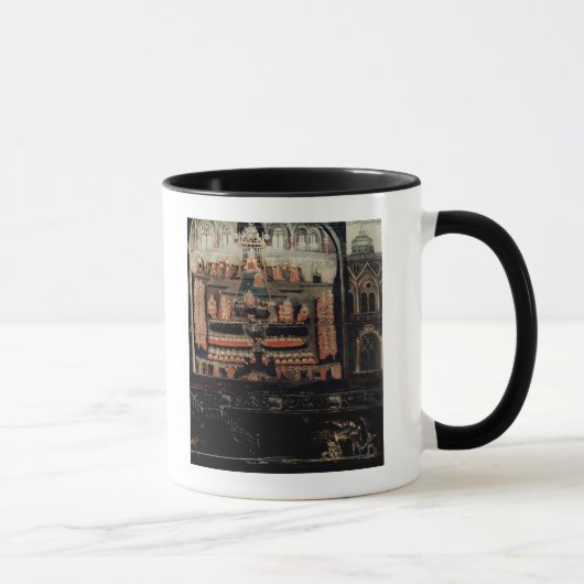 Mug Côté droit de diptyque montrant le Parlement (Droite)