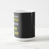 Mug Côté Hustle Cooties Neon Jaune Texte (Centre)