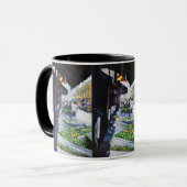 Mug Côté plus clair de Lavender Street, Singapour (Devant gauche)