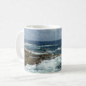 Mug Côte rocheuse d'Aruba et océan bleu (Devant gauche)